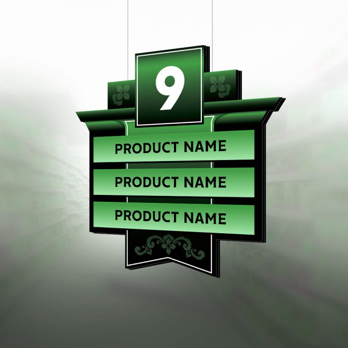 Best Selling Aisle Marker Sign