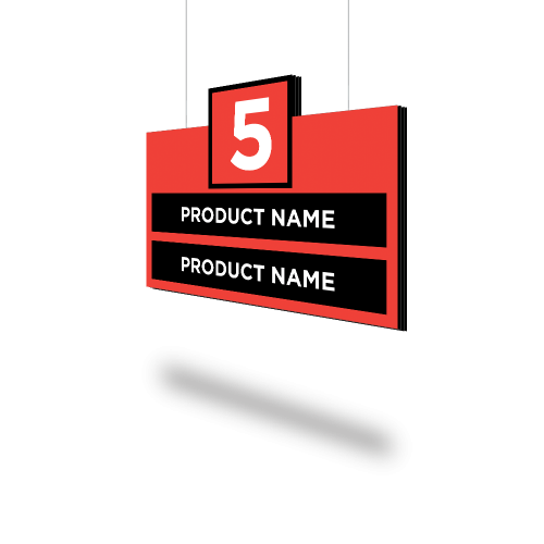 Best Selling Aisle Sign Marker