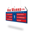 Air Works Aisle Sign