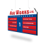 Air Works Aisle Sign