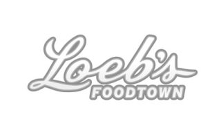 Loebs grocery & liquor store custom aisle signage.