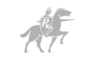 Rx logo featured on aisle signage