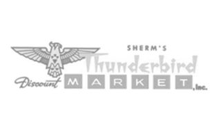 Sherm’s custom aisle signs for grocery & liquor stores